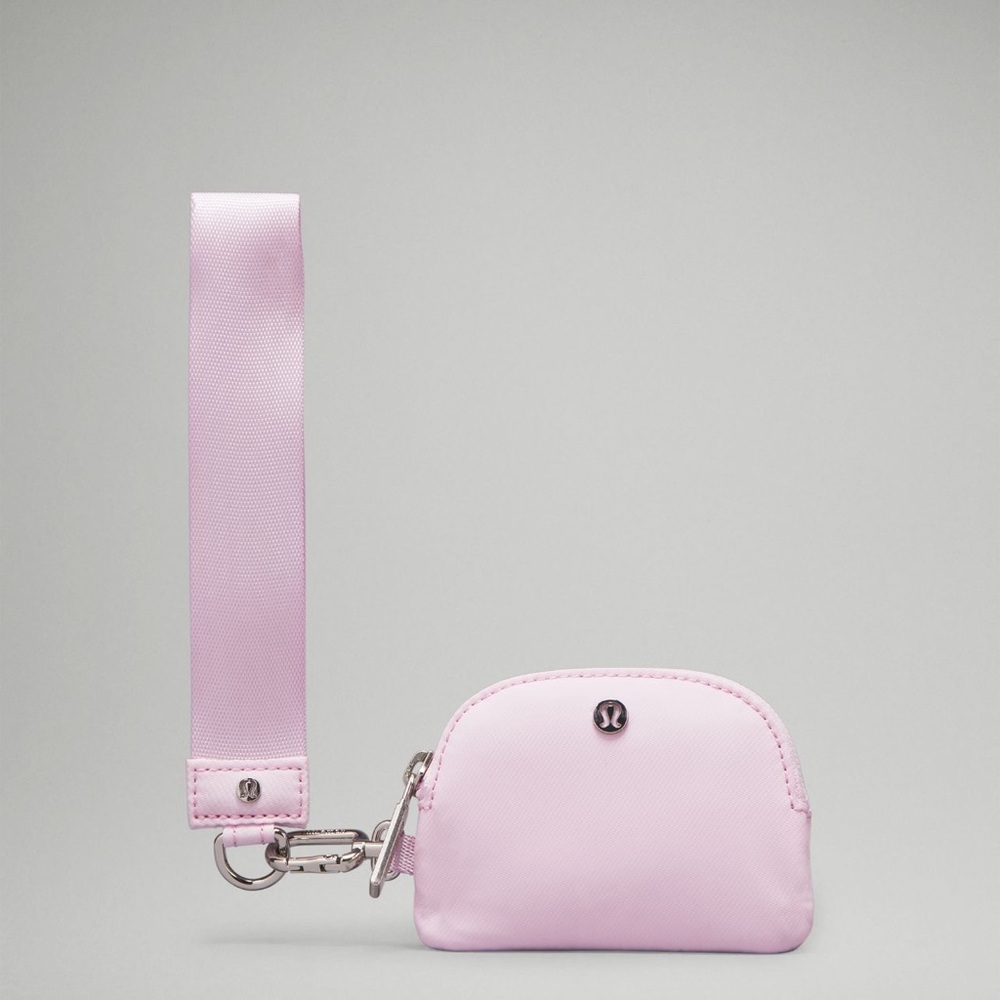 Lululemon Dual Pouch Wristlet - Dahlia Mauve / Meadowsweet Pink - Picture 4 of 8